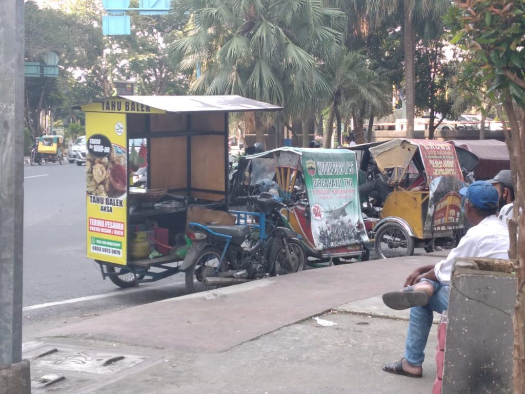 becak in medan