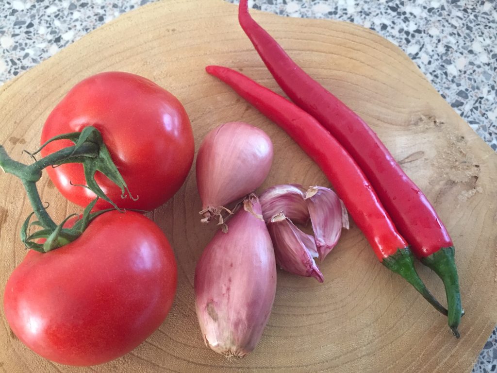 ingredienten sambal tahoe goreng