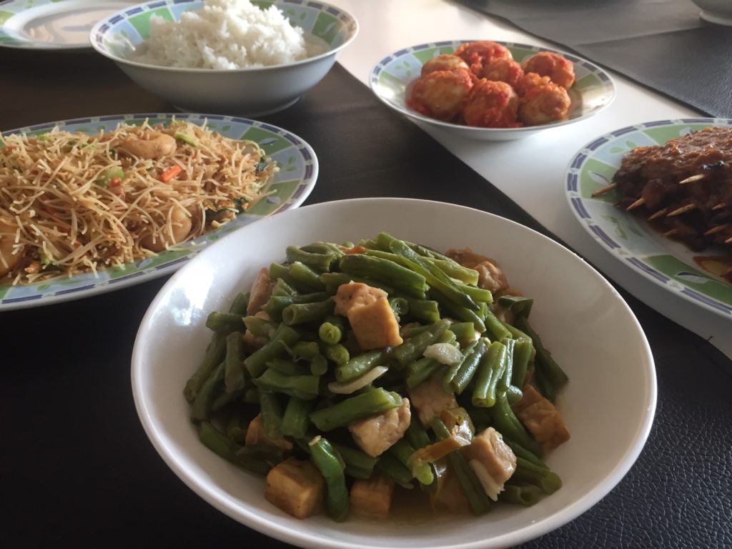 het lekkere eten en drinken in Indonesië