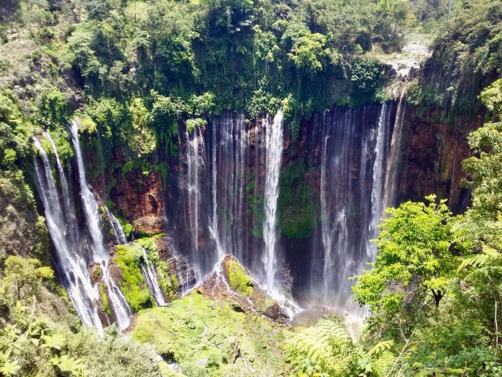 Tumpak Sewu waterval op Java 