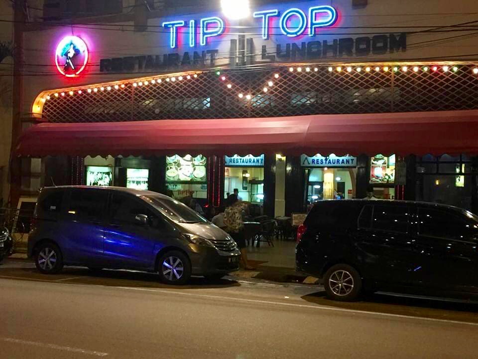 Tip top restaurant in Medan, Indonesië