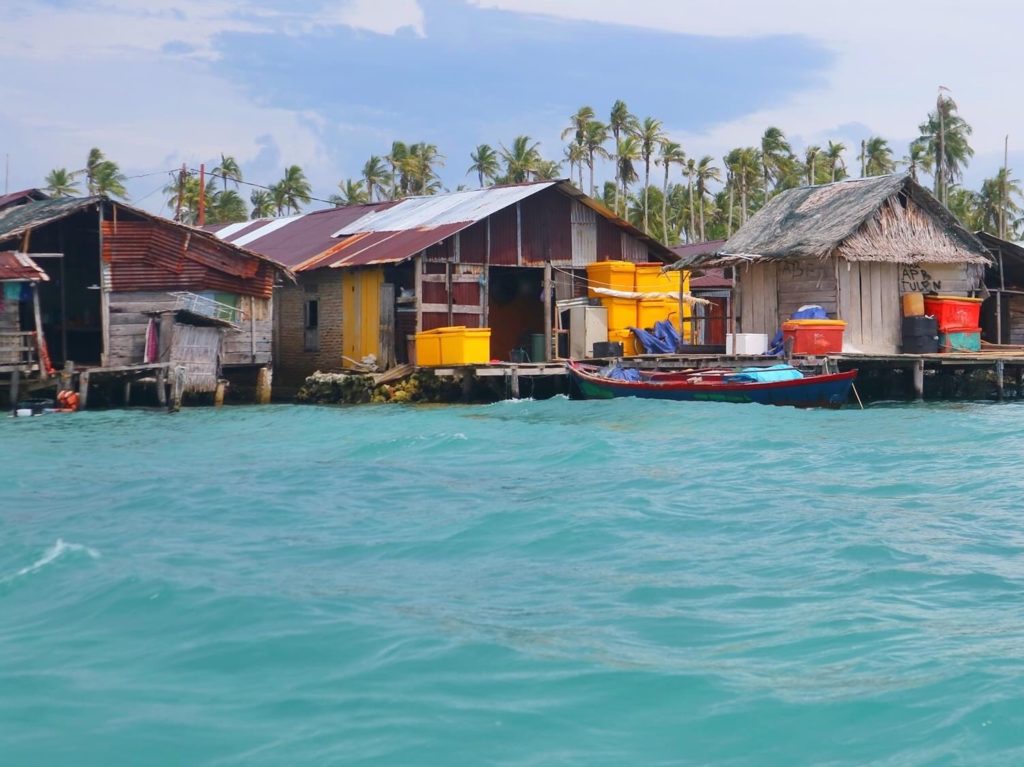 Pulau Banyak of de Banyak Eilanden bij Sumatra