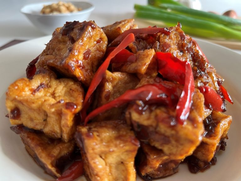 tahu kecap, Indonesisch eten met tofu