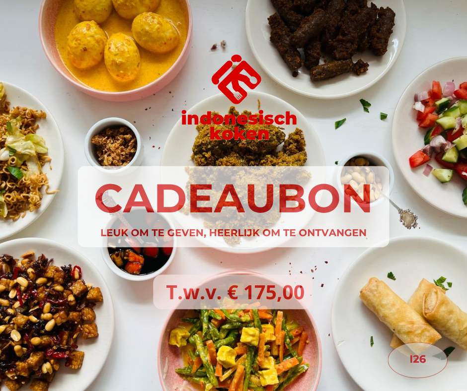Cadeaubon van Indonesisch Koken bestellen?